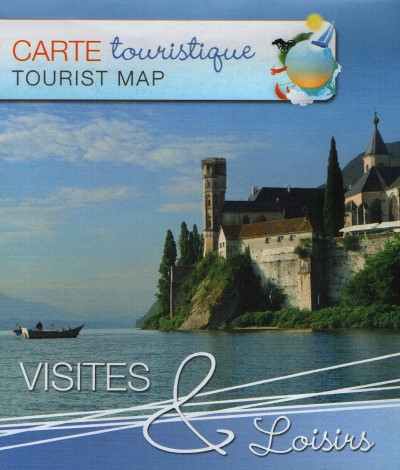 Tourismus Karte für den Le Bourget See