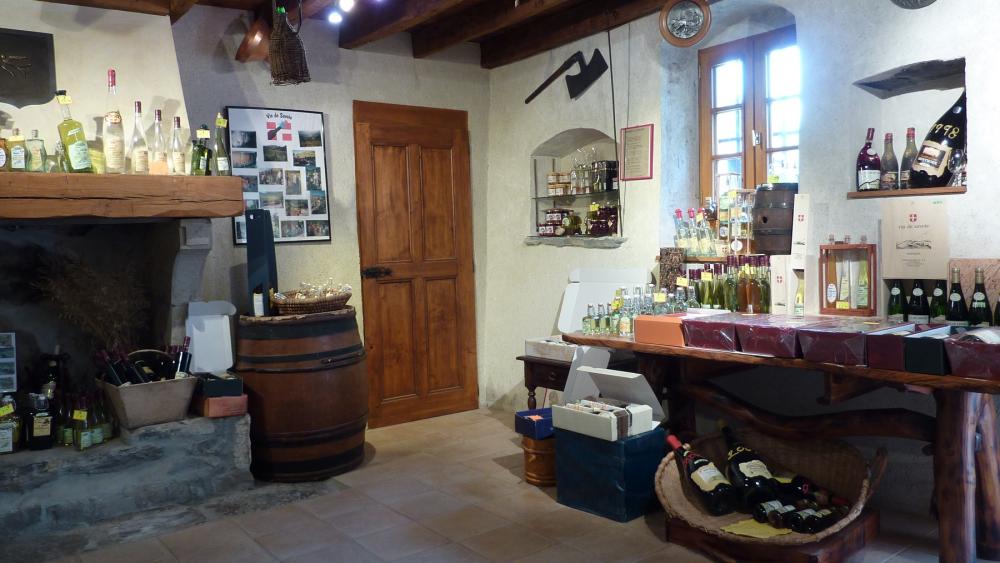 Caveau de degustation en Savoie