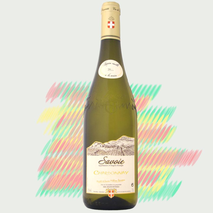 Bouteille de Chardonnay, vin de Savoie