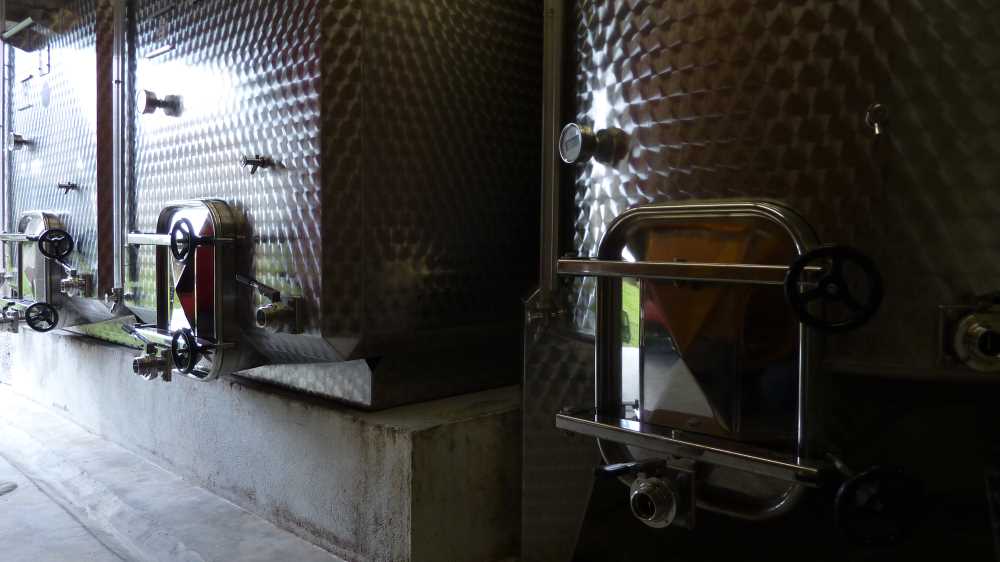 Cuves de fermentation en inox